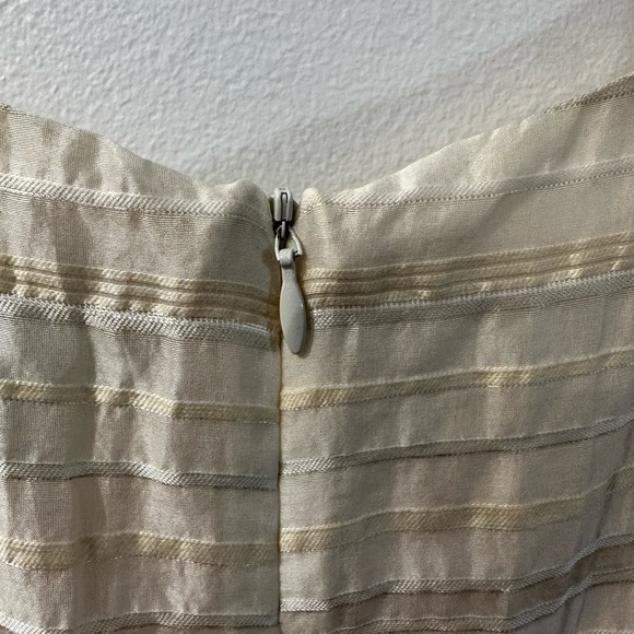 Lined Linen 50s Style Formal Dress - Picture 16 of 16